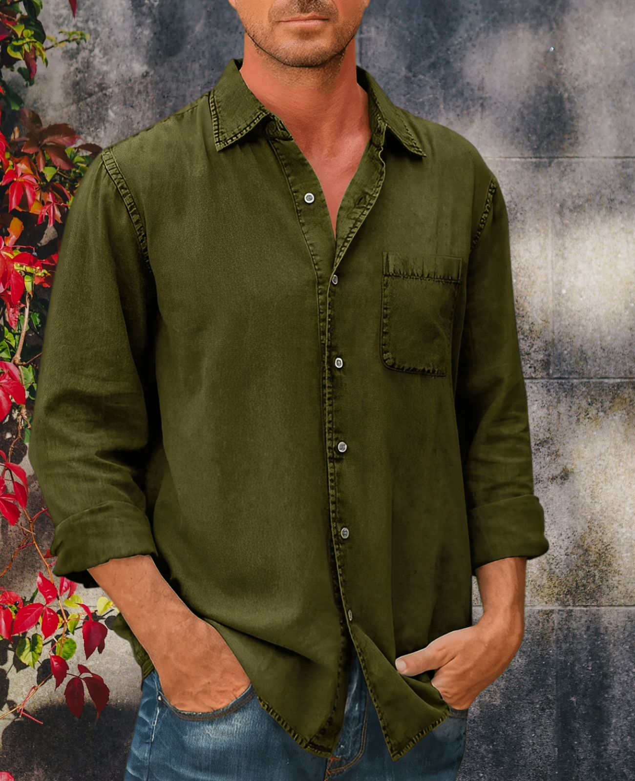 VINCE | CAMICIA MANICA LUNGA