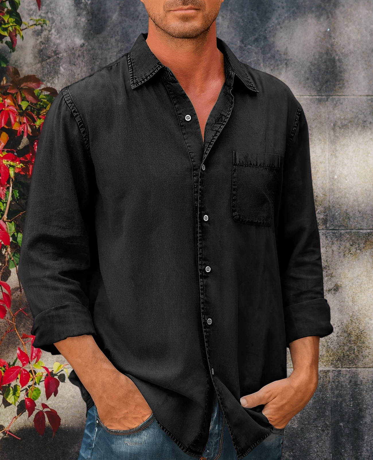 VINCE | CAMICIA MANICA LUNGA