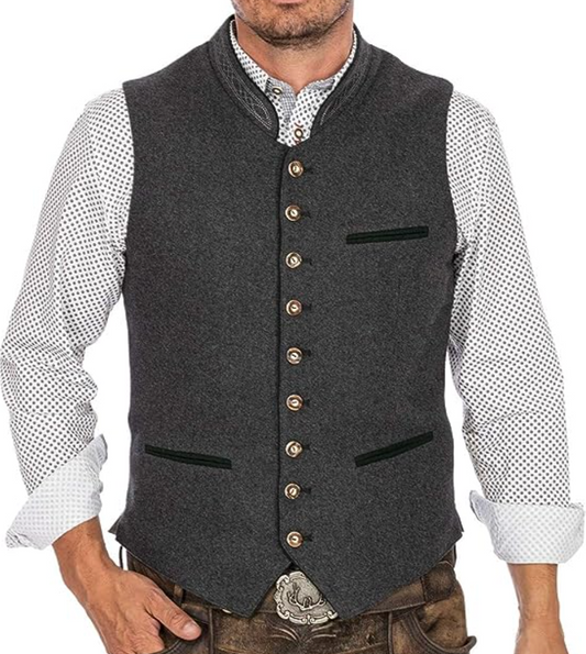 Orfeo - Elegante gilet tradizionale per uomo