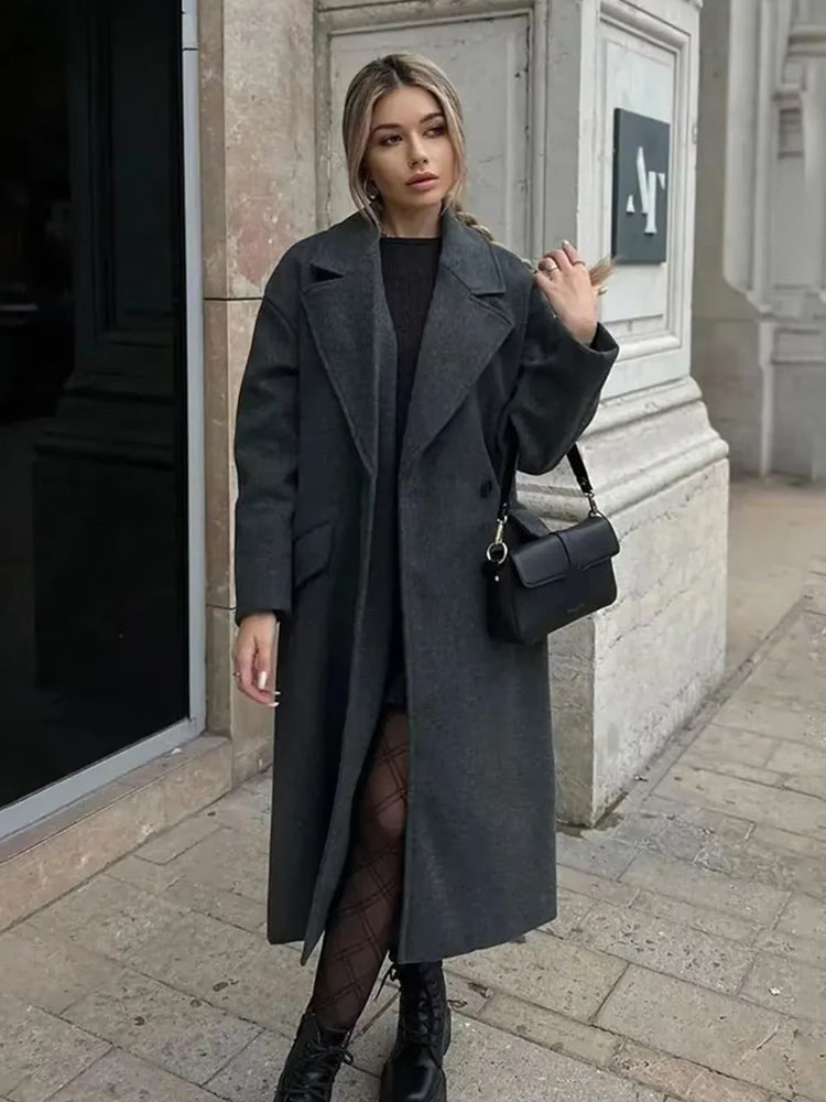 Myla | Elegante Trenchcoat in Lana