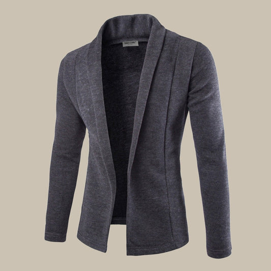 Luca - Elegante gilet in stile blazer con tessuto elasticizzato per uomo