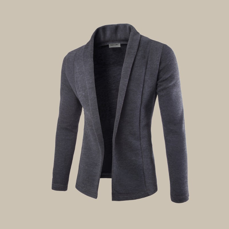 Luca - Elegante gilet in stile blazer con tessuto elasticizzato per uomo