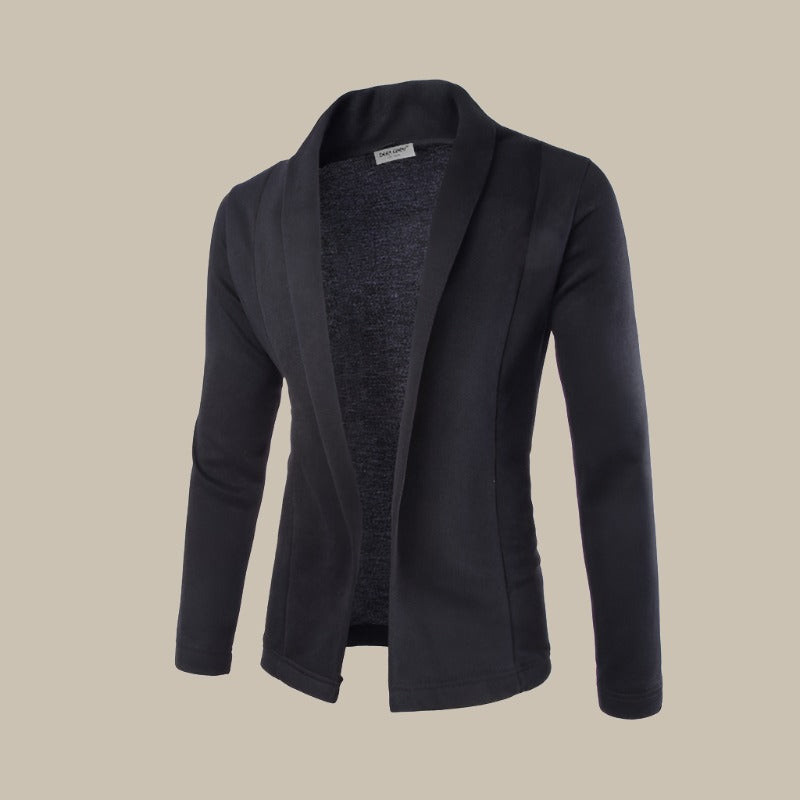 Luca - Elegante gilet in stile blazer con tessuto elasticizzato per uomo