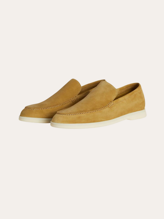 Mocassini In Suede Eleganti Per Uomo  - Ginger