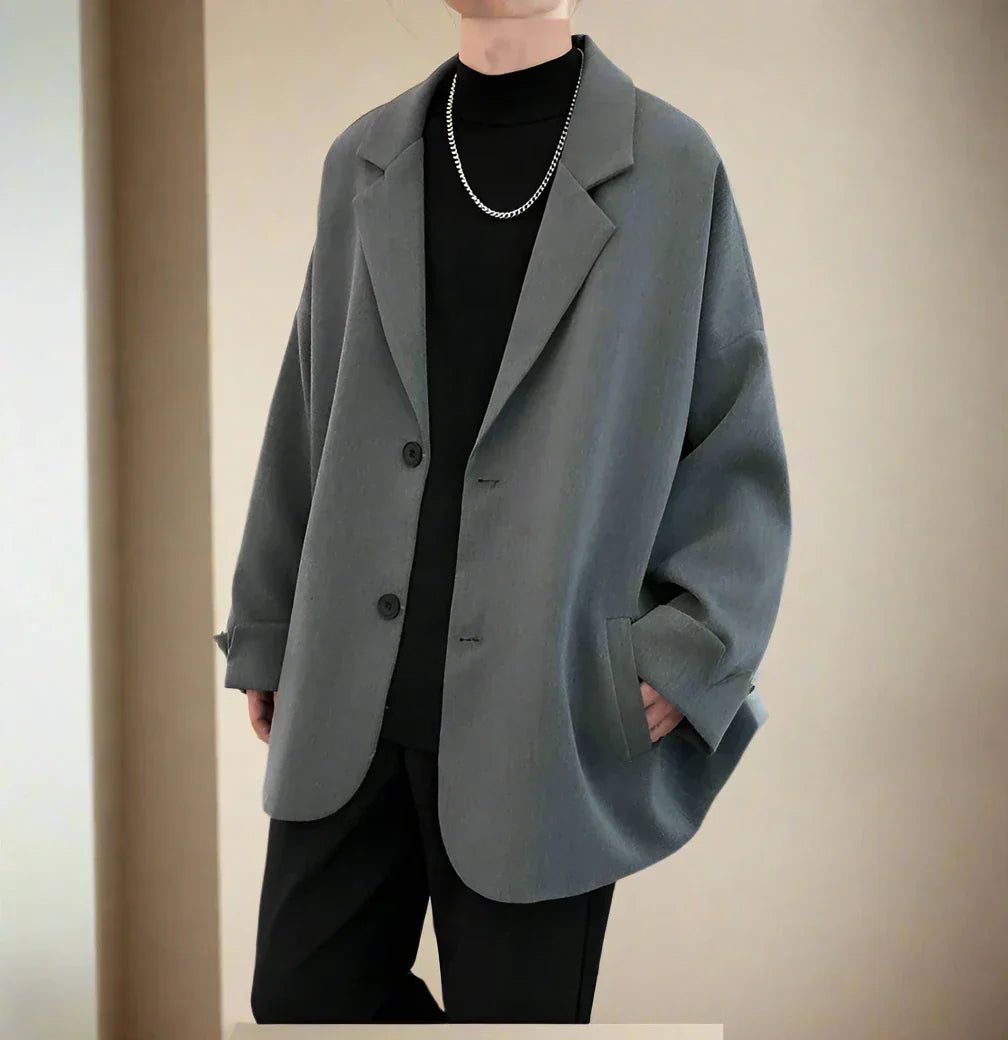 Raffaele - Blazer oversize elegante in stile britannico per uomini