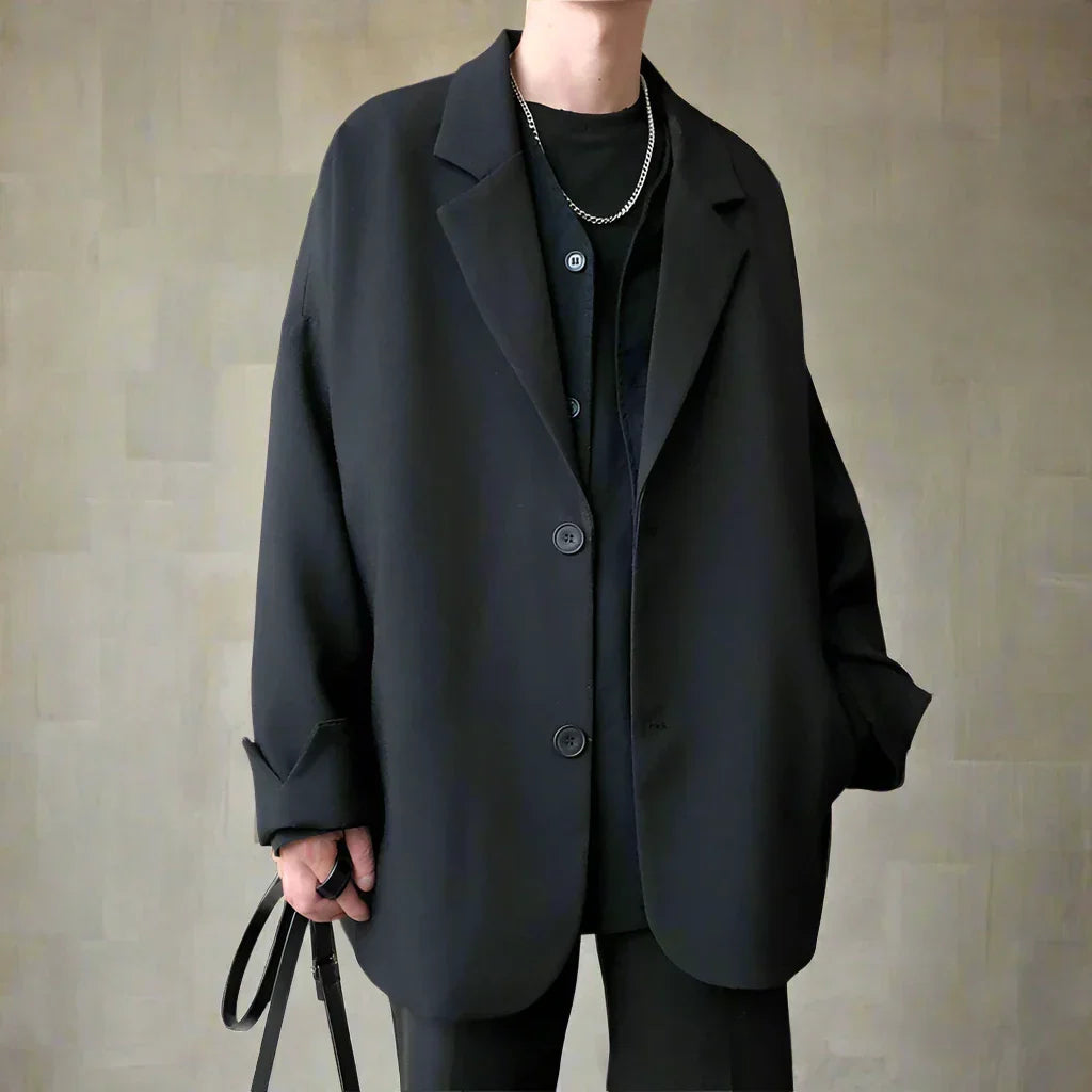 Raffaele - Blazer oversize elegante in stile britannico per uomini