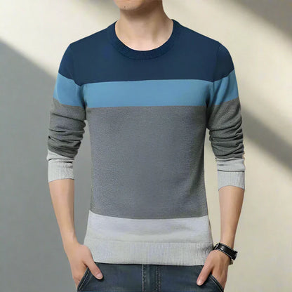 Rivello - Maglione moderno a righe per uomo con comfort e stile