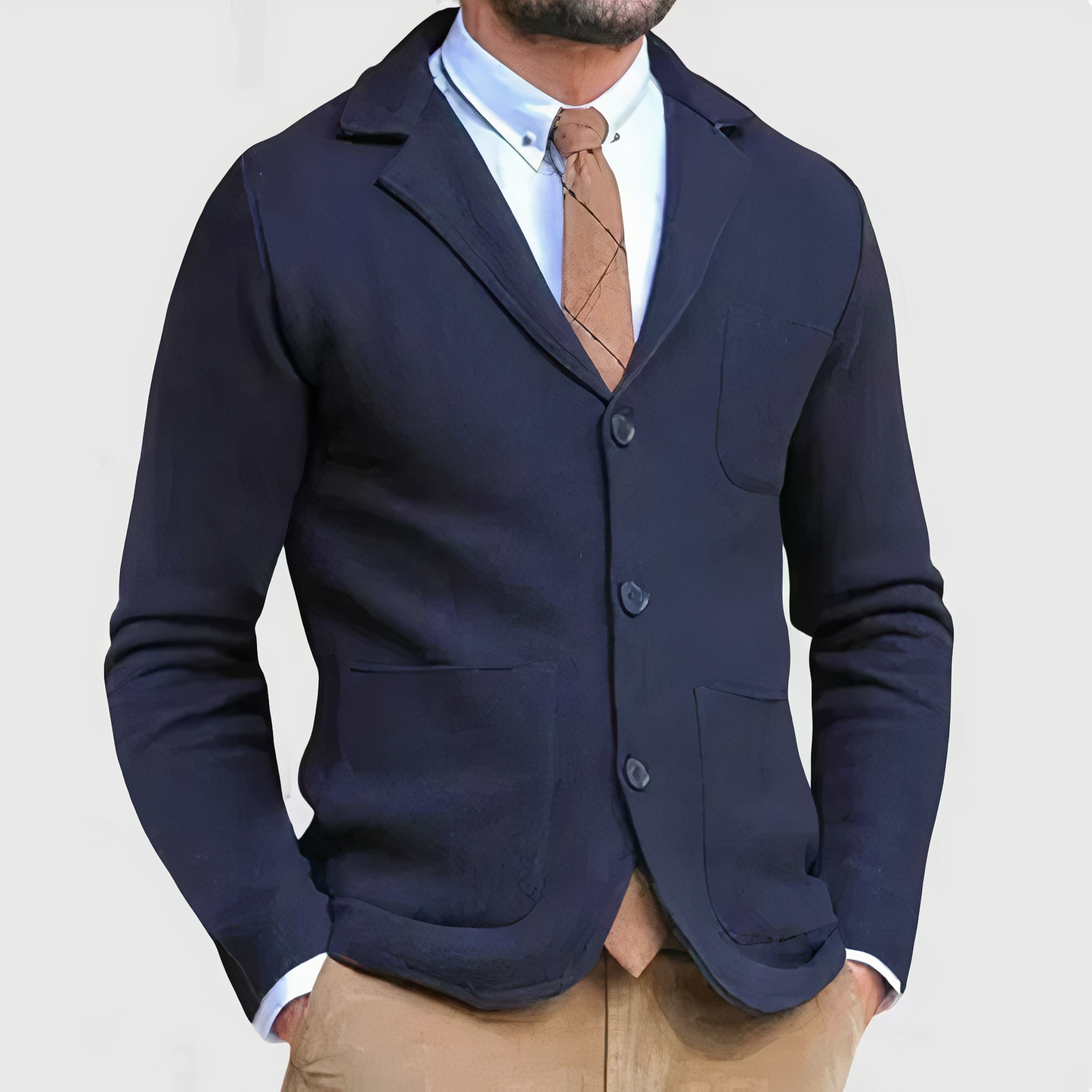 Kevin - Blazer Business Casual Elegante per Uomo