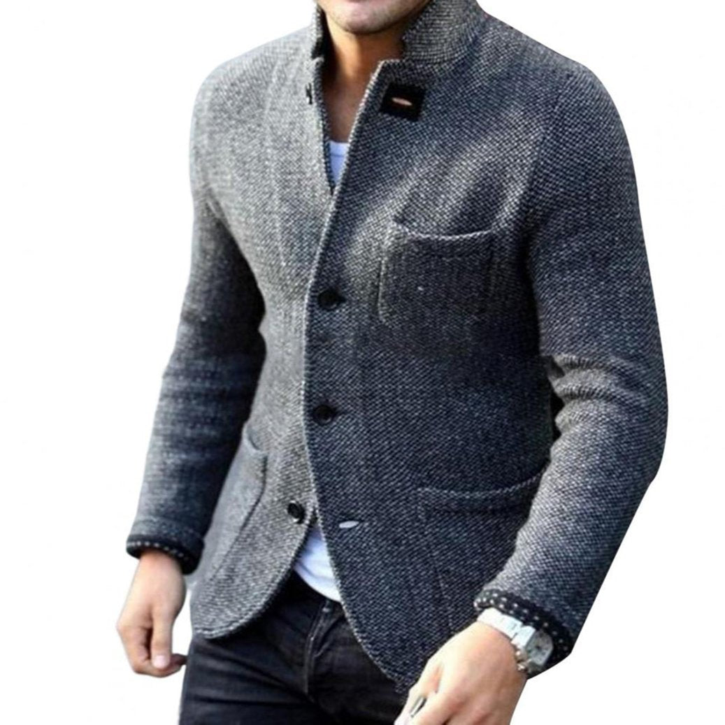 Rafael - Cardigan in Maglia Caldo per Uomo