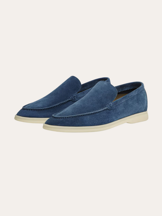 Mocassini Blu in Suede Eleganti – Comfort e Stile Raffinati