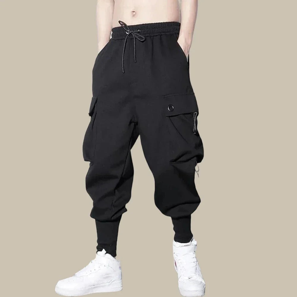 Pantaloni cargo stretch da uomo per streetwear Big Boi