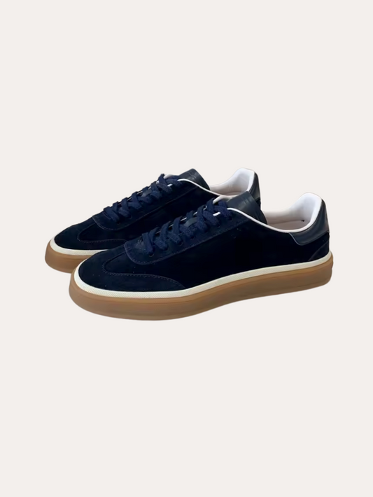 Sneakers Blu Suede Uomo - Calzature Eleganti e Comode