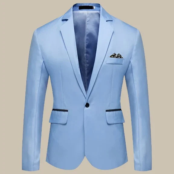 Luca - Blazer slim fit elegante in stile italiano per uomini