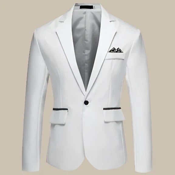 Luca - Blazer slim fit elegante in stile italiano per uomini