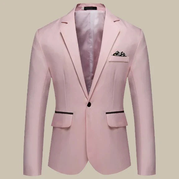 Luca - Blazer slim fit elegante in stile italiano per uomini