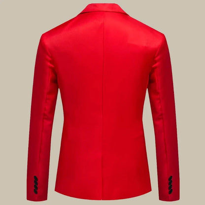 Luca - Blazer slim fit elegante in stile italiano per uomini