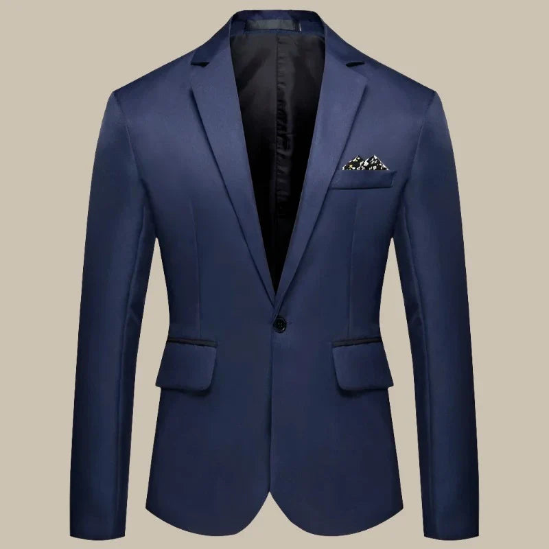 Luca - Blazer slim fit elegante in stile italiano per uomini