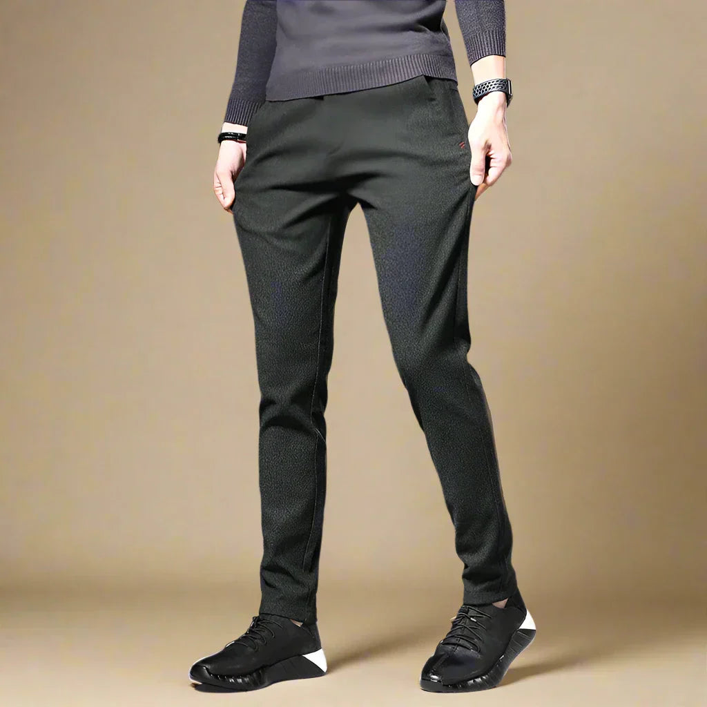 Marco - Pantaloni slim fit eleganti con cintura elastica per un comfort ottimale