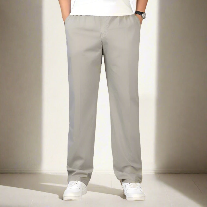 Pantaloni chino baggy in cotone Capri per uomo