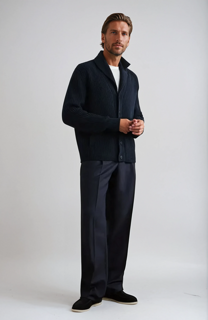 Mocassini in Camoscio Blu Navy – Calzature Eleganti e Comode