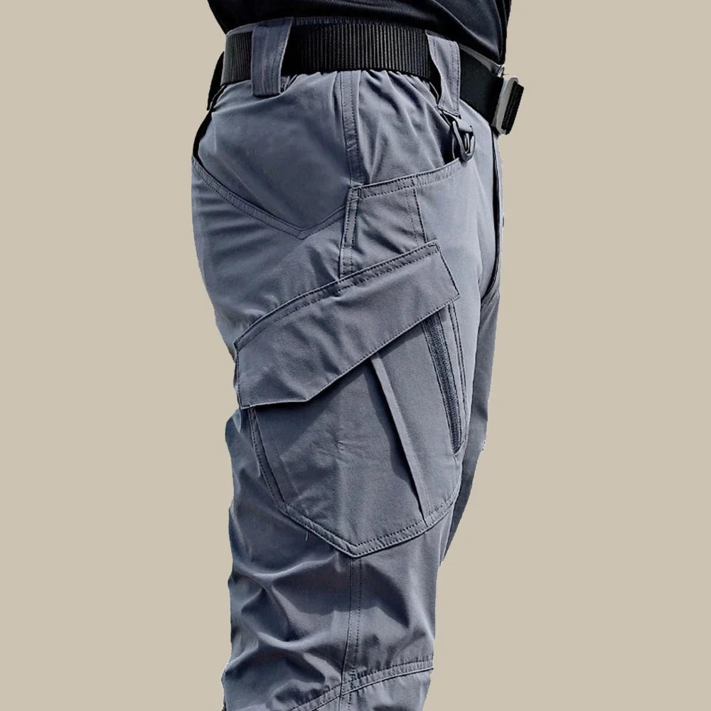 Marco - Pantaloni cargo da uomo elastici e resistenti per avventure all'aperto