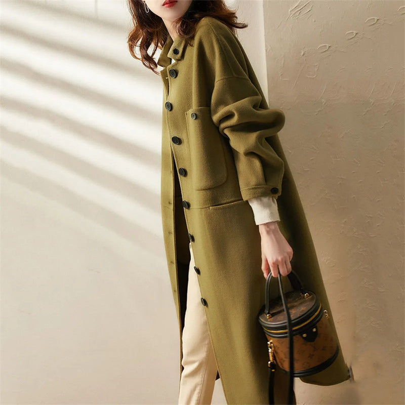 Emilia | Trench coat lungo in cashmere