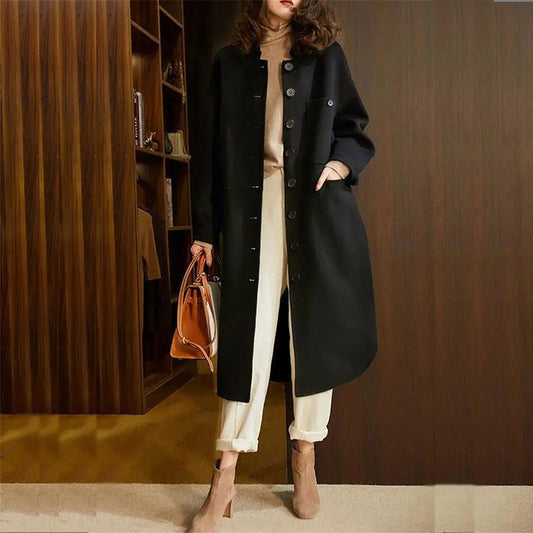 Emilia | Trench coat lungo in cashmere