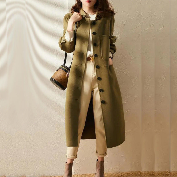 Emilia | Trench coat lungo in cashmere