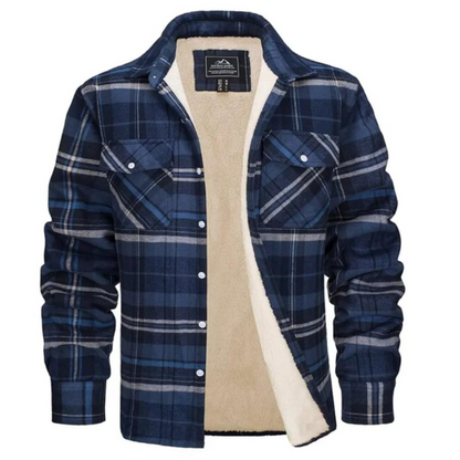 Ralph | Giacca a Quadri con Fodera in Fleece