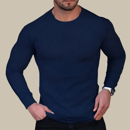 Claudio - Pullover slim fit in maglia per uomini eleganti