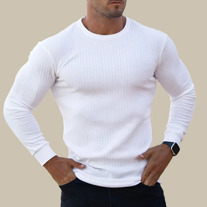 Claudio - Pullover slim fit in maglia per uomini eleganti