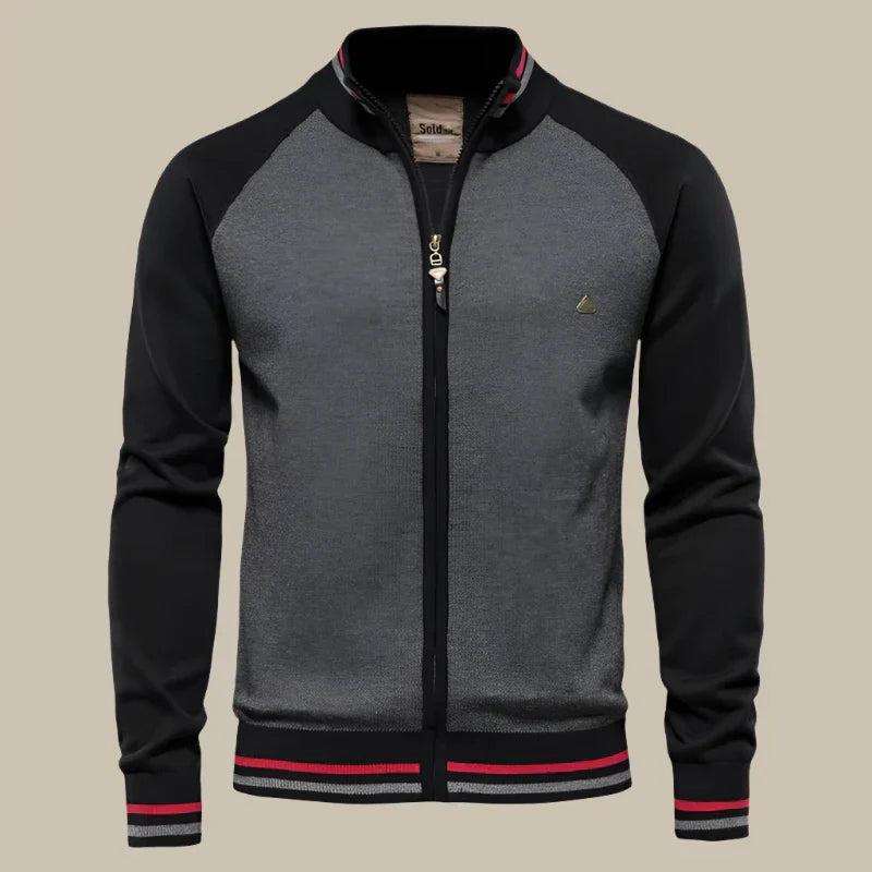 Marco - Giacca sportiva casual per uomo con zip elegante