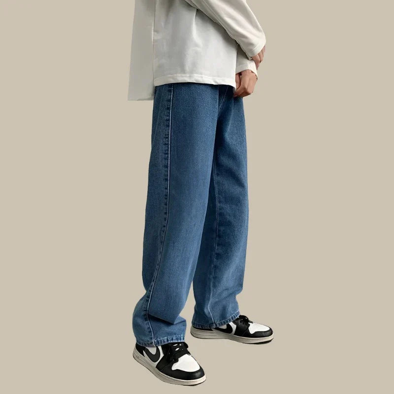 Marco - Jeans baggy streetwear da uomo con vestibilità ampia e comfort eccezionale