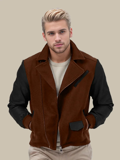 Adam Winter Coat | Cappotto invernale in pelle casual da uomo