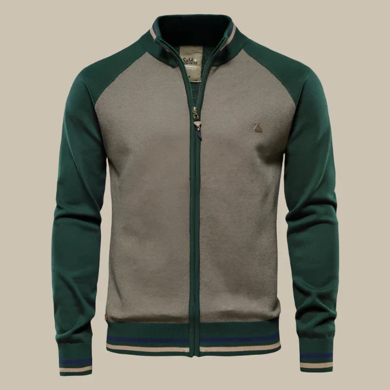 Marco - Giacca sportiva casual per uomo con zip elegante