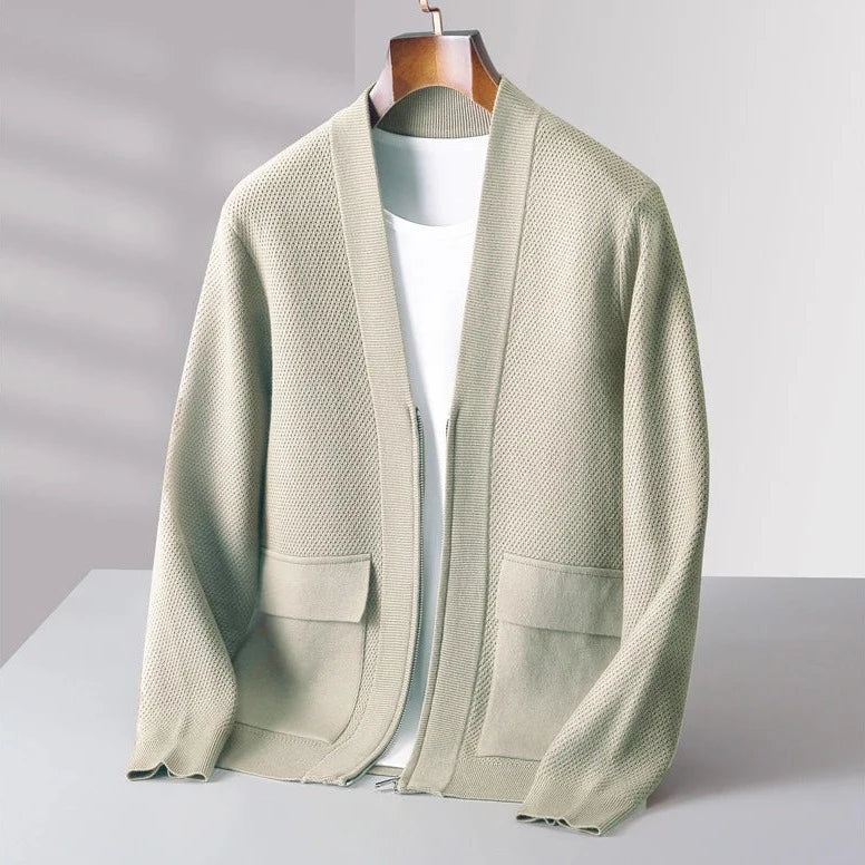 Cardigan Jadiel in lana vergine di alta qualità per comfort e stile raffinato