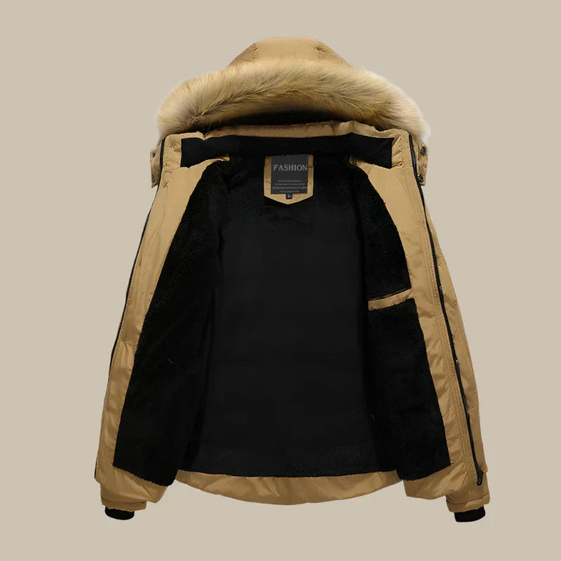 Jack Parka | Parka lungo impermeabile giacca invernale uomo