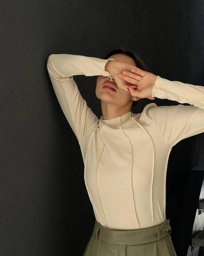 Top Alla Moda Kali - Comoda e Morbida per Occasioni Informali