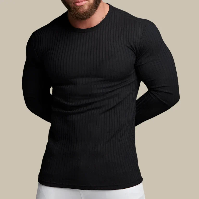Claudio - Pullover slim fit in maglia per uomini eleganti