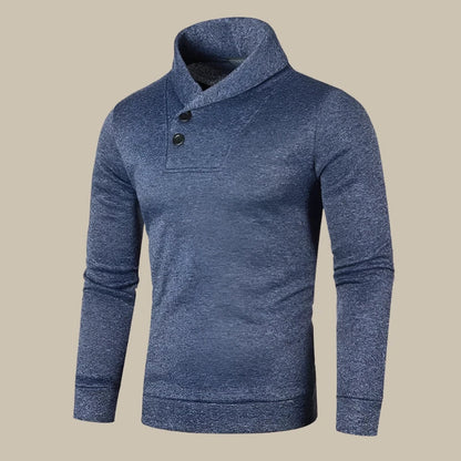 Marco - Maglione casual caldo con colletto alto per uomo