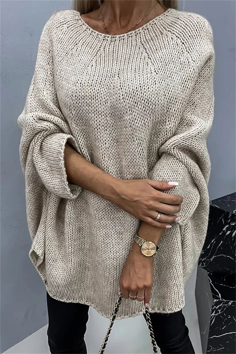 Maglione Tamar - Comodo e Elegante con Maniche a Pipistrello