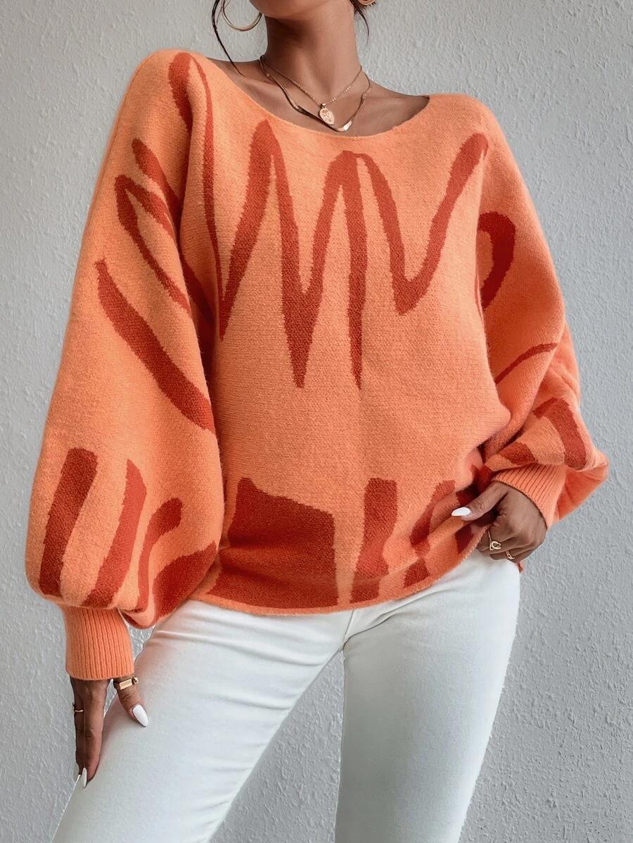 Maglione Grafico Trendy Jarvia - Stile Moderno e Comfortevole