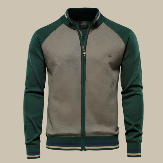 Marco - Giacca sportiva casual per uomo con zip elegante