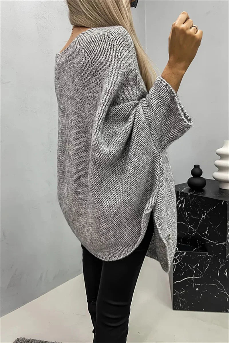 Maglione Tamar - Comodo e Elegante con Maniche a Pipistrello