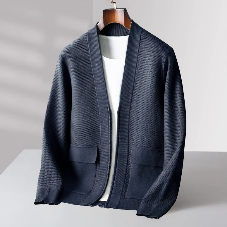 Cardigan Jadiel in lana vergine di alta qualità per comfort e stile raffinato