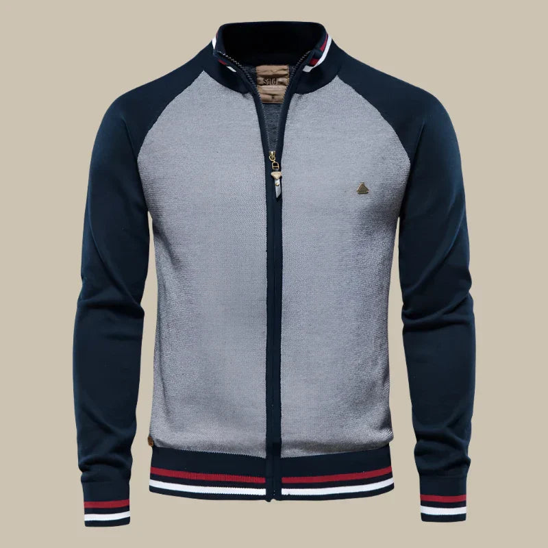 Marco - Giacca sportiva casual per uomo con zip elegante