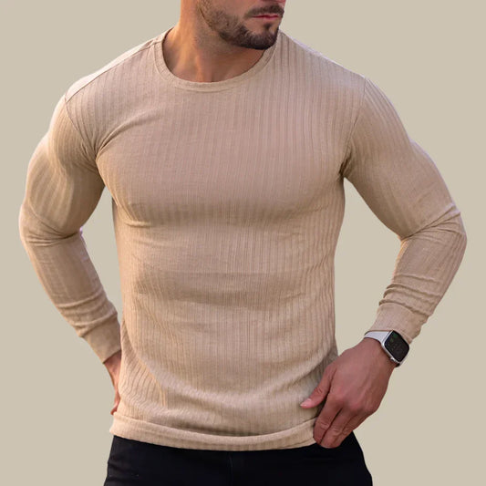 Claudio - Pullover slim fit in maglia per uomini eleganti