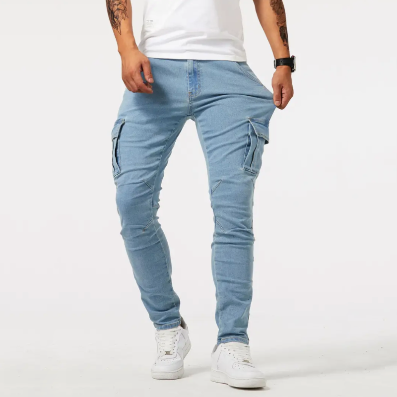 Arno - Pantaloni cargo super elasticizzati per uomo, stile e comfort senza compromessi