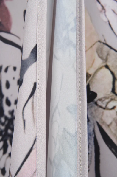 Oliwia – Set Chic a Due Pezzi con Motivo Floreale