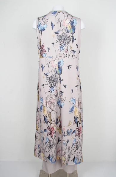 Oliwia – Set Chic a Due Pezzi con Motivo Floreale